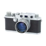 A Nicca Co. Nicca 3-F Rangefinder Camera,