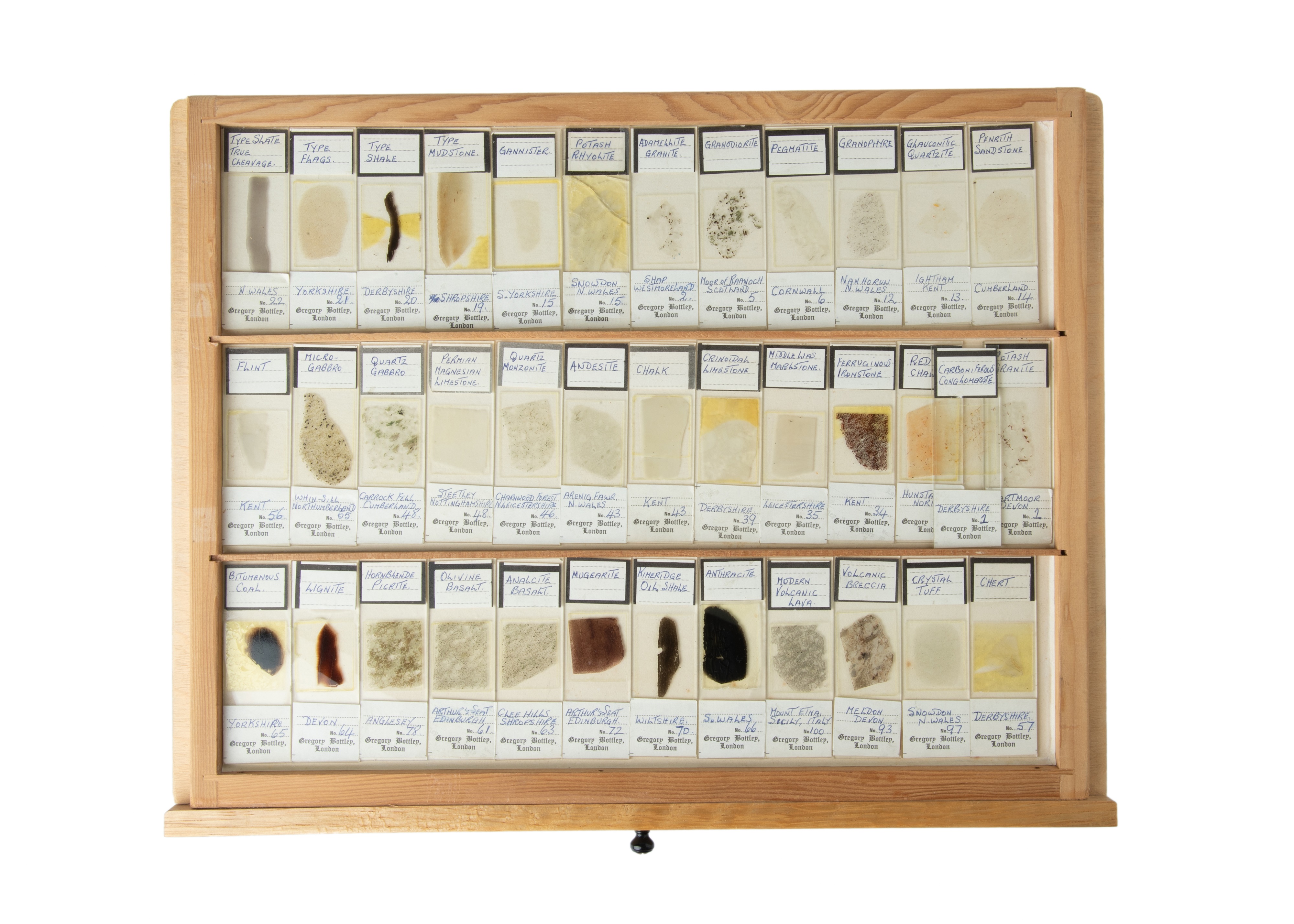 A Very Fine & Large Collection of Geological Microscope Slides, - Image 13 of 29