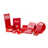 A Large Collection of Leica Advertising Display Stands,