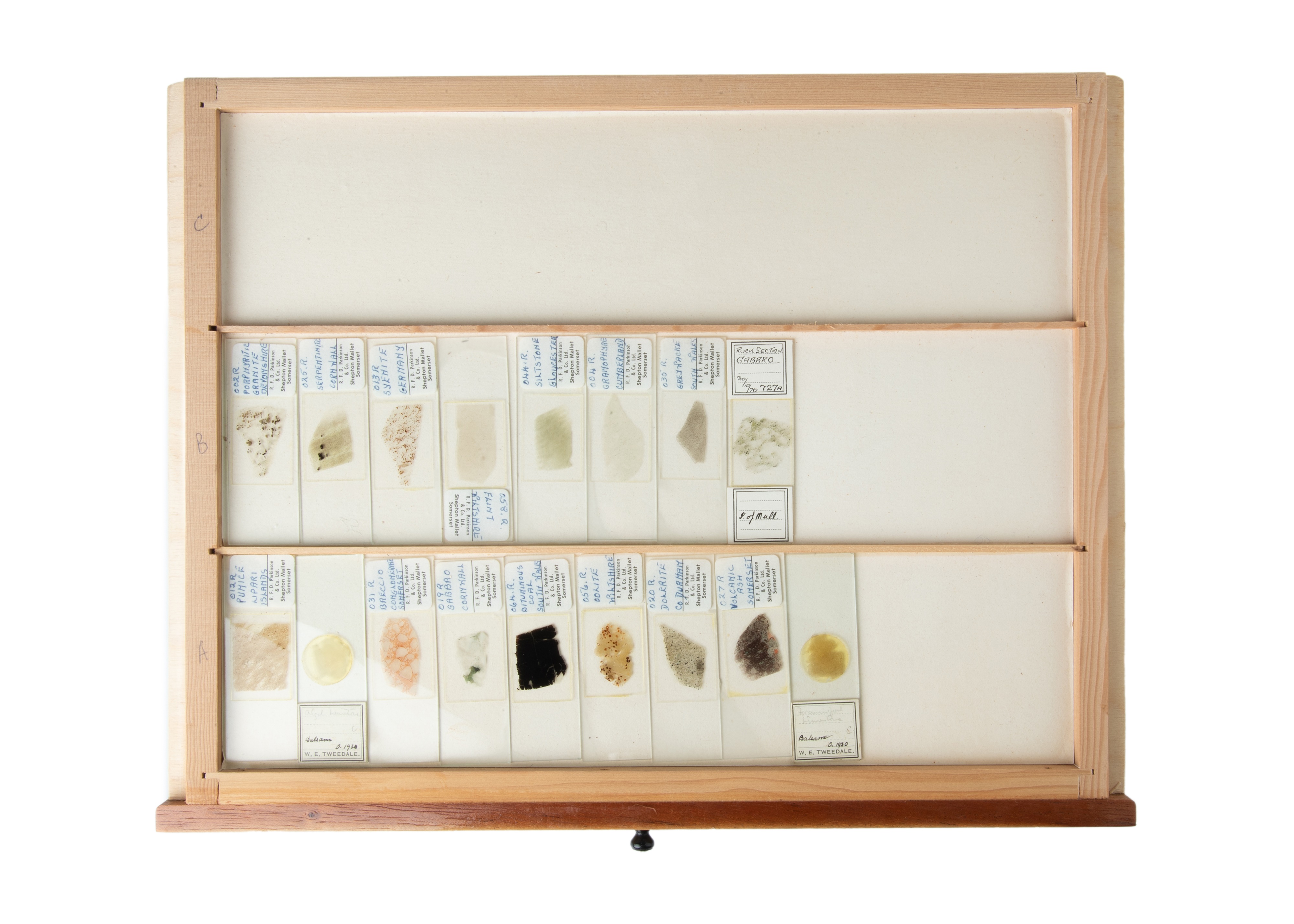 A Very Fine & Large Collection of Geological Microscope Slides, - Image 28 of 29