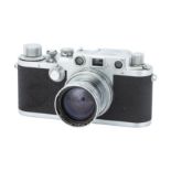 A Leica IIIc 'Sharkskin' Rangefinder Camera,