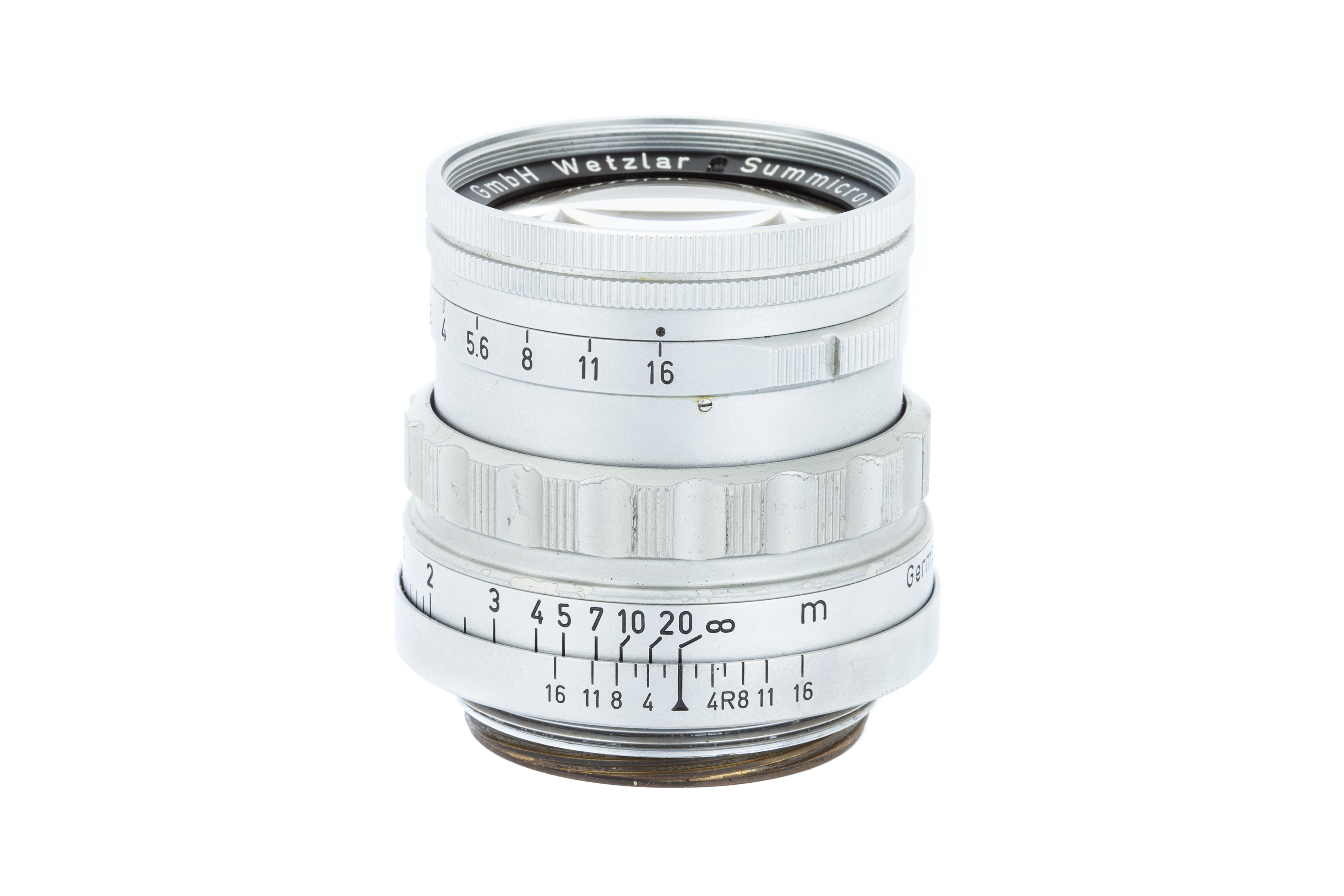 A Leitz Summicron f/2 50mm Rigid Lens,