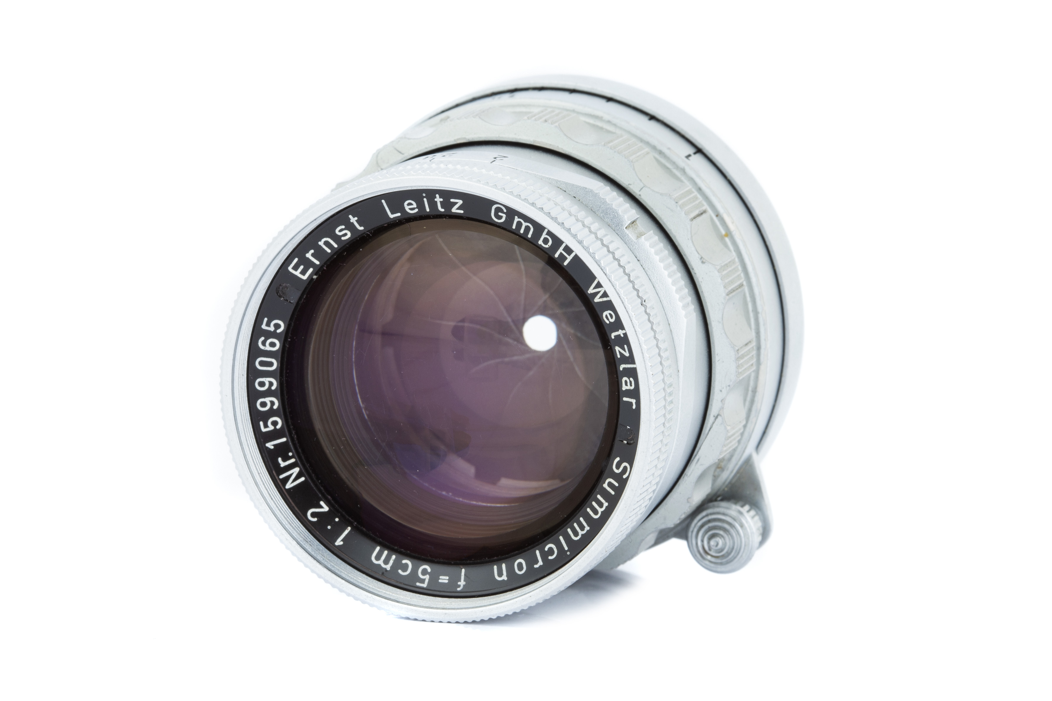 A Leitz Summicron f/2 50mm Rigid Lens, - Image 2 of 4