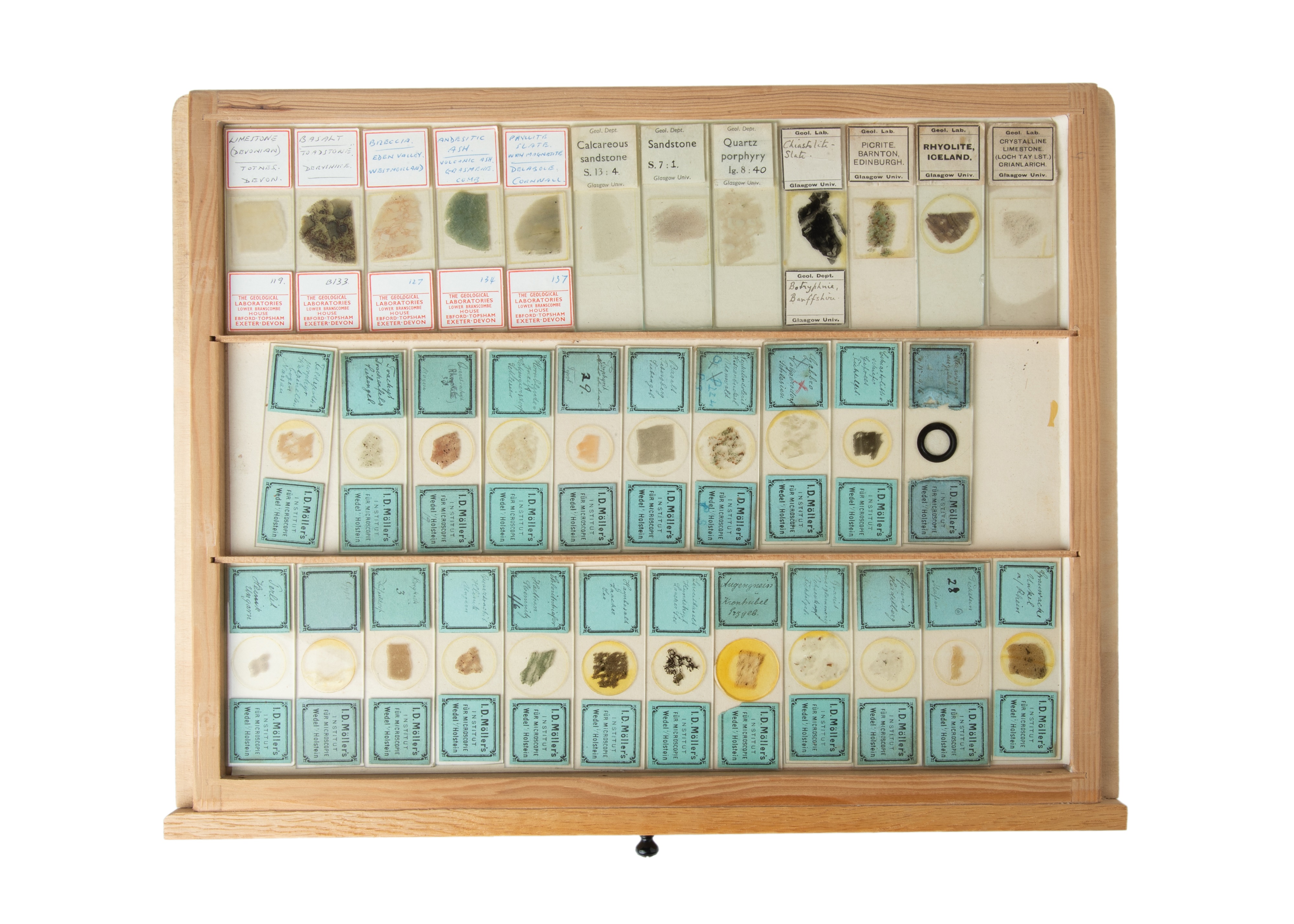 A Very Fine & Large Collection of Geological Microscope Slides, - Image 15 of 29