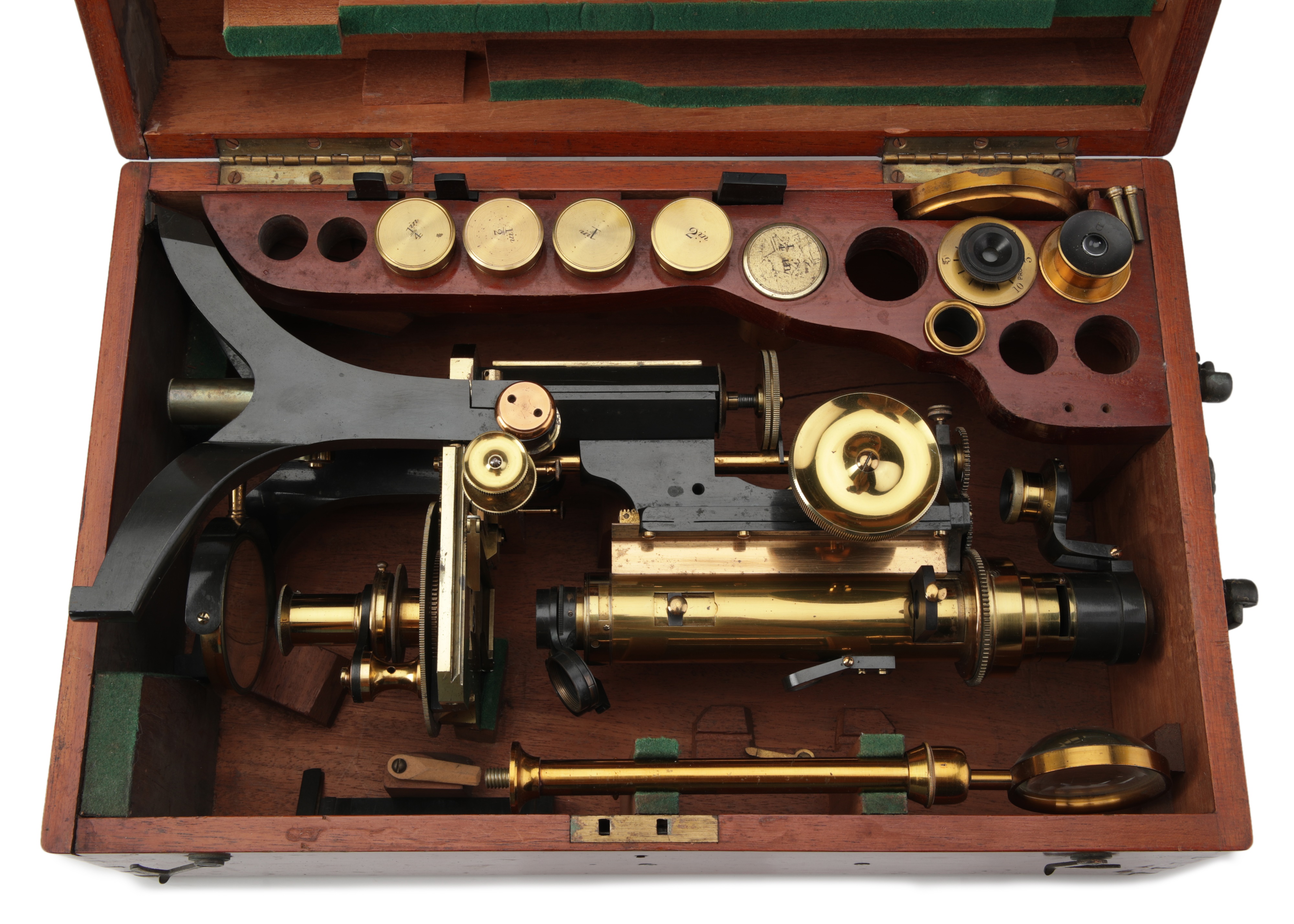 A Large 'Dick' Petrological Microscope, Swift & Sons, London, - Image 5 of 5