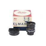 A Leitz Elmarit f/2.8 28mm Lens,