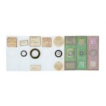 An Exceptional single owner collection of 24 Microscope Slide Micro-engravings,