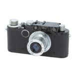 A Leica IIf Rangefinder Camera,