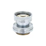 A Leitz Summicron 'Thorium' f/2 50mm Lens,