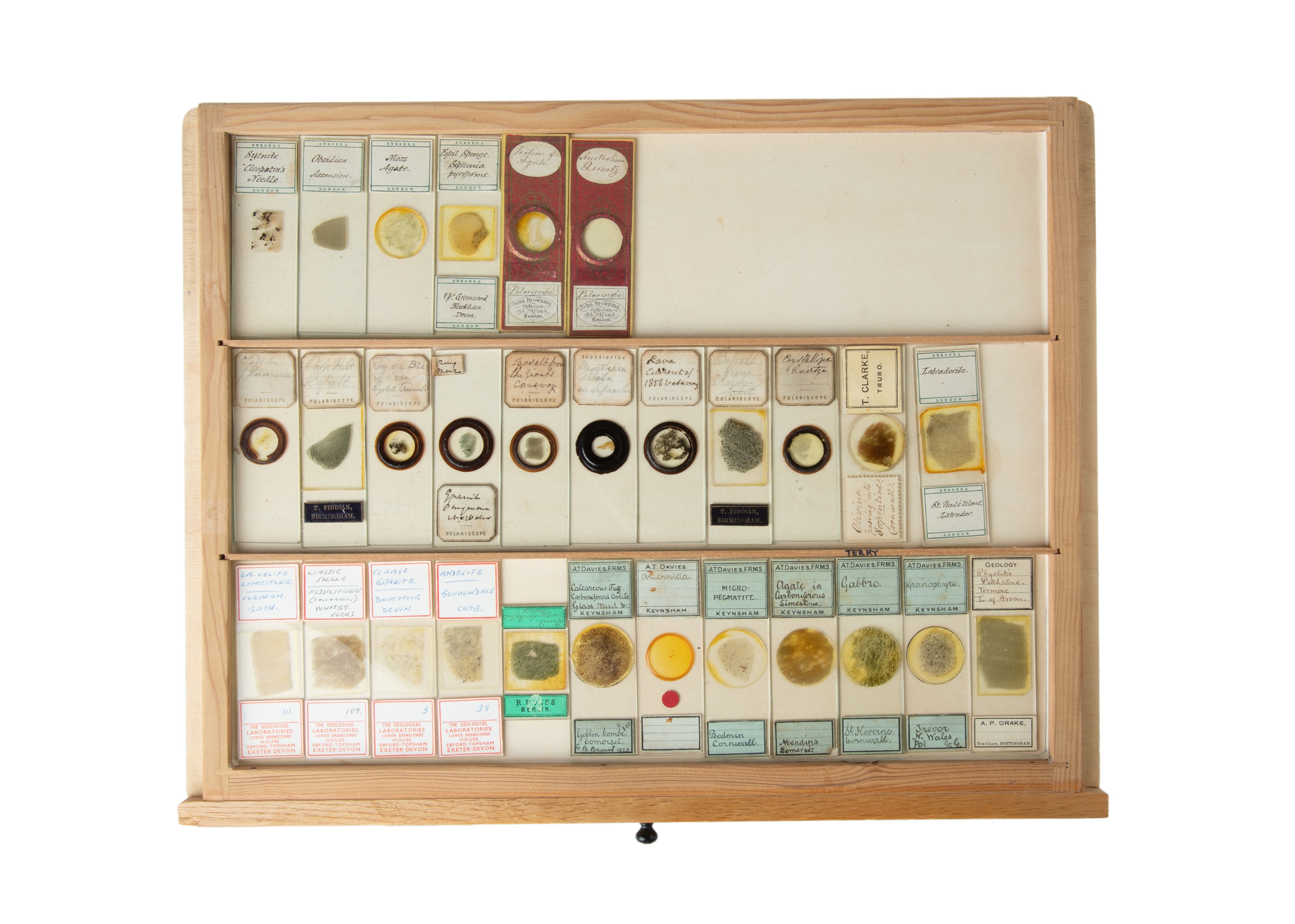 A Very Fine & Large Collection of Geological Microscope Slides, - Image 14 of 29