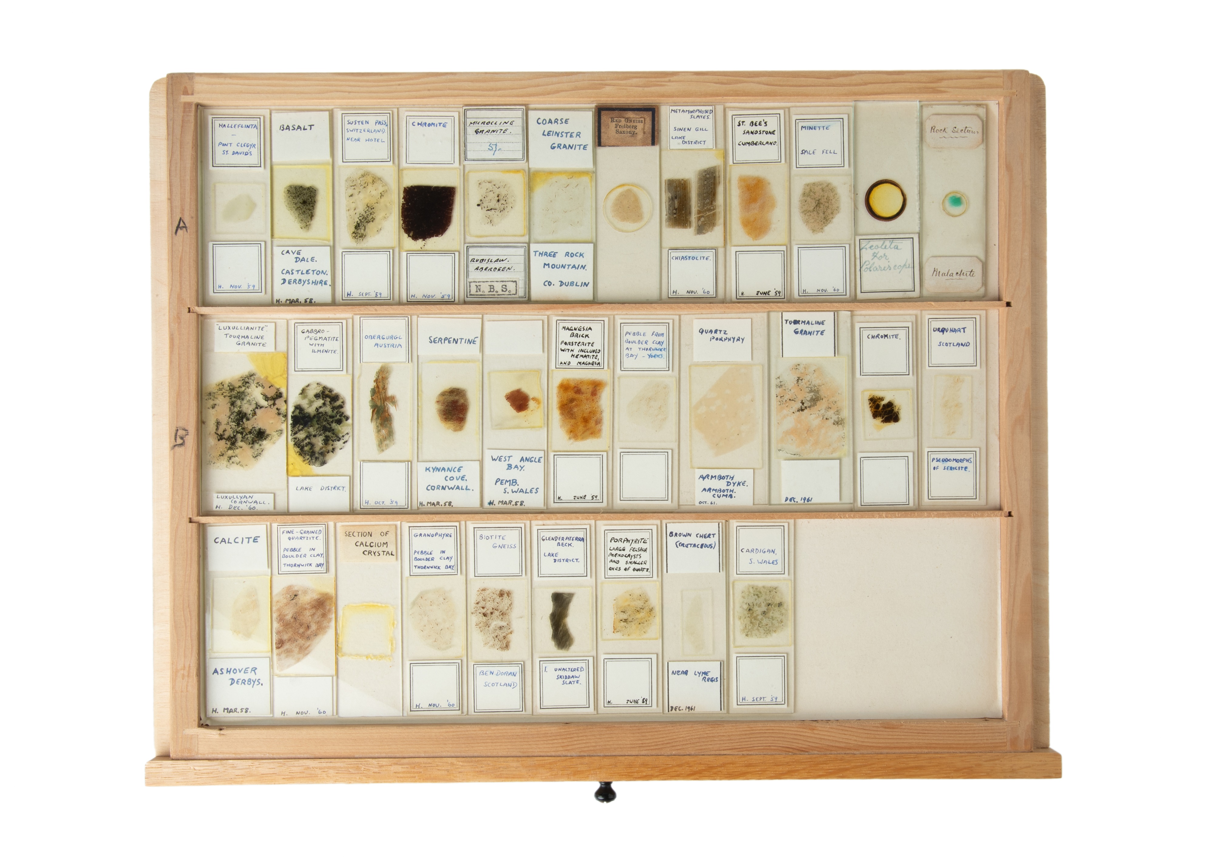 A Very Fine & Large Collection of Geological Microscope Slides, - Image 25 of 29