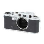 A Leica IIIc K Half Ball Race Rangefinder Body,