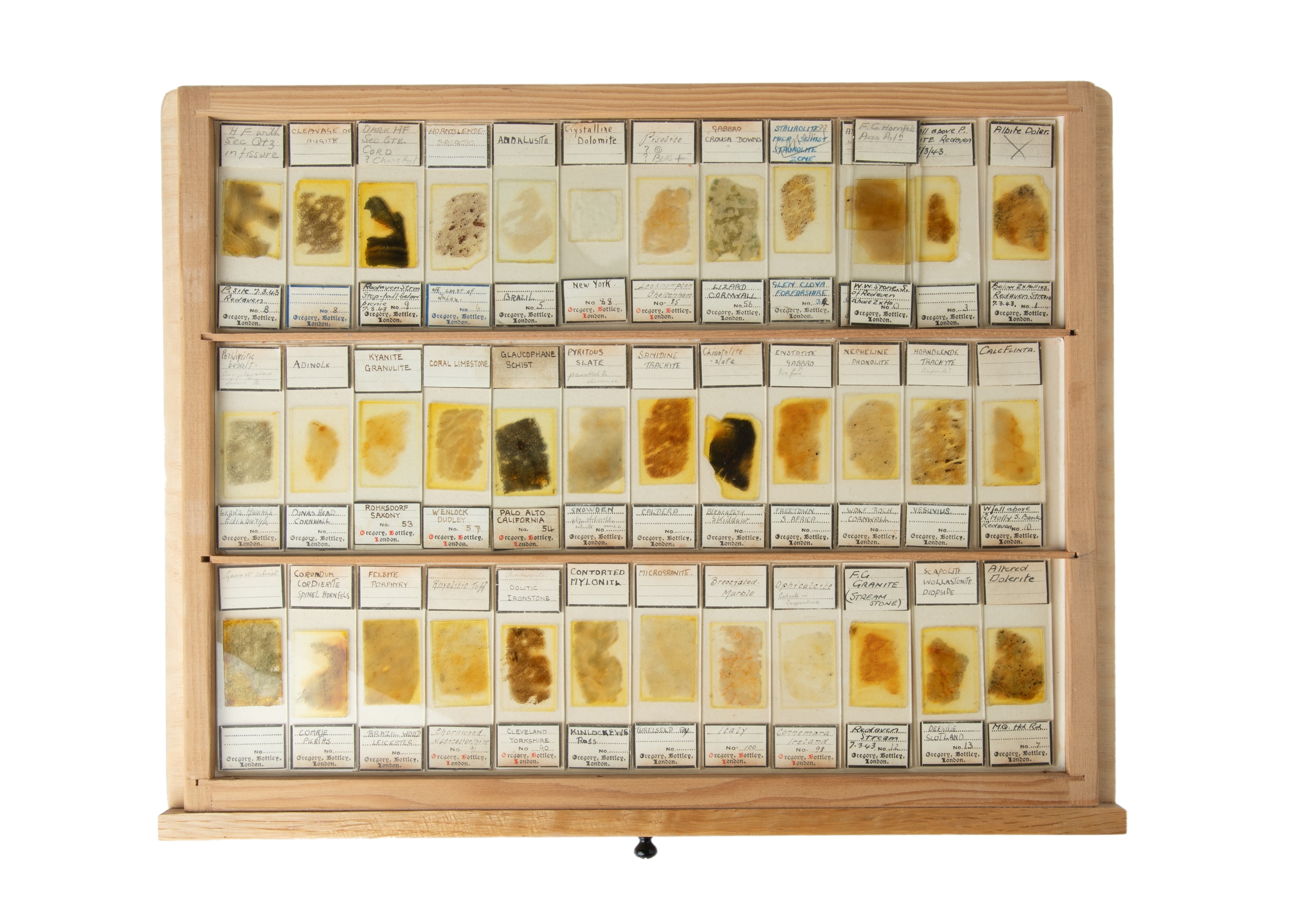 A Very Fine & Large Collection of Geological Microscope Slides, - Image 16 of 29