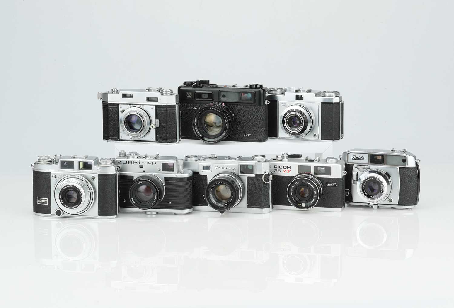 A Good Selection of Various Cameras,