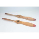 LOT WITHDRAWN A Pair of WWII Target Drone Propellers,