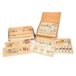 A Good Collection of Microscope Slides,