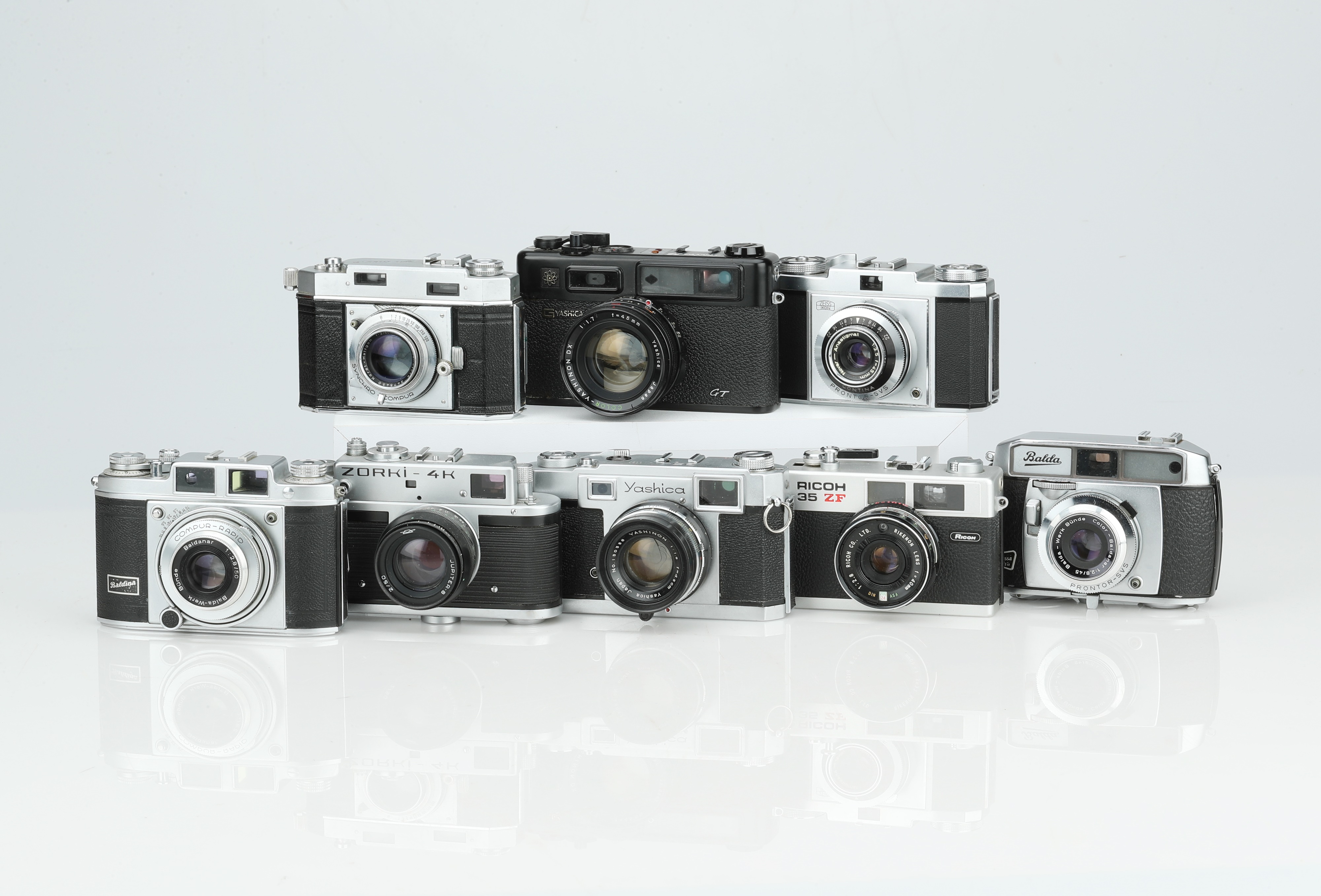 A Good Selection of Various Cameras, - Image 2 of 2