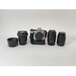 A Canon 350D Digital SLR Outfit,