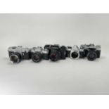 A Selection of 35mm SLR Cameras,