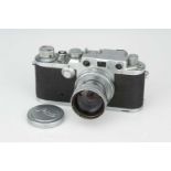 A Leica IIIF Rangefinder Camera,