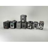 A Selection of 8 Medium Format Cameras,