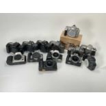 A Selection of 35mm SLR Film Cameras,