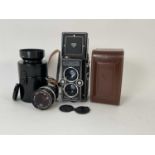 A Rollei Magic Medium Format TLR Camera,