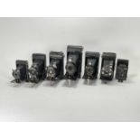 A Selection of Seven folding Cameras,