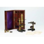 Two Brass Microscopes,