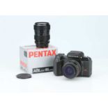 A Pentax SFXn 35mm Film Camera,
