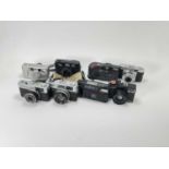 A Mixed Selection of 35mm Cameras,