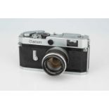 A Canon P Rangefinder Camera,