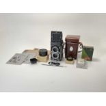 Rolleiflex Automat Medium Format TLR Camera,