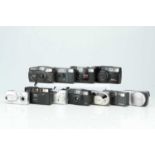 A Small Selection of Various Compact Cameras,