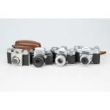 A Selection of Four 35mm Cameras,