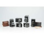 A Selection of Various Folding Cameras,