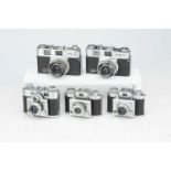 A Collection of Samoca Cameras,