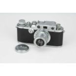 A Leica IIIb Rangefinder Camera,