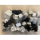 A Selection of UK Plug Adapters,