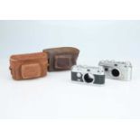 Two Foca 35mm Rangefinder Cameras,