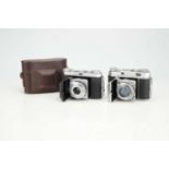 Two Kodak Folding Cameras,