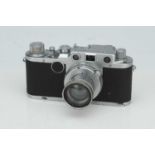 A Leitz Leica Iic 35mm Rangefinder Camera,