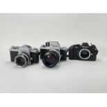 A Selection of Nikon 35mm SLR Cameras,