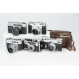 A Collection of Various Cameras,