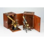 Two Brass Microscopes,