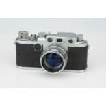 A Leica IIF Rangefinder Camera,