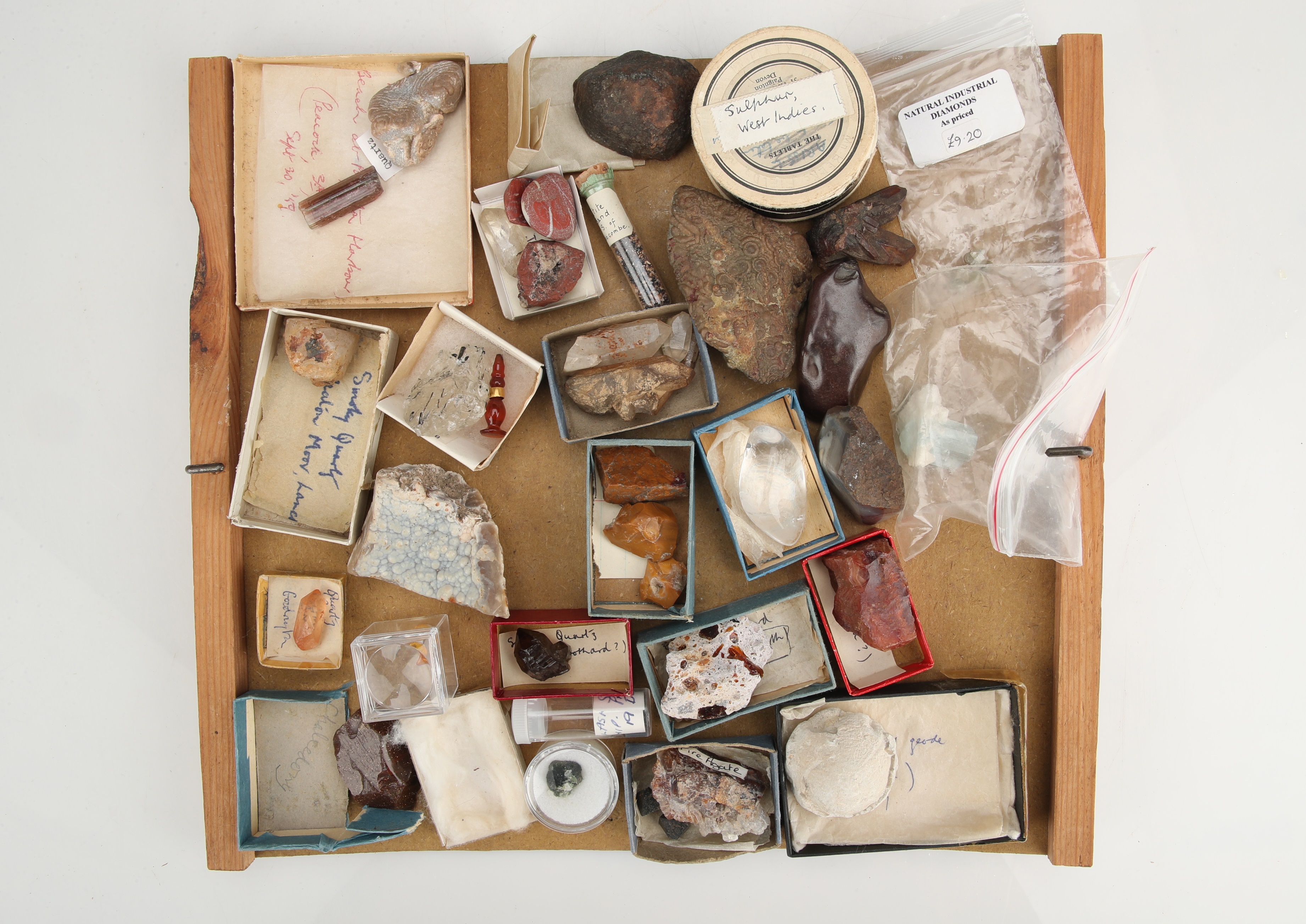 A Large Collectors Cabinet of Geological specimens & Minerals, - Image 6 of 16