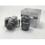 A Canon EOS 300D Digital SLR Outfit,