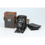 A Zeiss Ikon Maximar Folding Plate Camera,