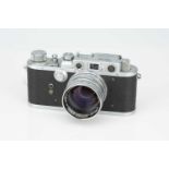 A Nicca Camera Company Type IIIs Rangefinder Camera,